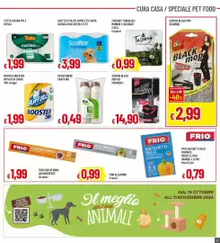 Volantino Famila Pagina 21: SUPER5 BLACK MOP KIT PAVIMENTI €14,90, FRIO Sacchetti Gelo €0,79