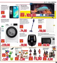 Volantino Famila Pagina 23: TERMOZETA MYLIBERAFLEX €74,90, COMFEE RCD132WH2 FRIGOTAVOLO €119,00
