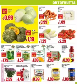 Volantino Famila Pagina 5: FUNGHI BIANCHI €1,89, Carote Sfuse €0,99