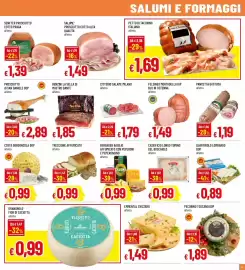 Volantino Famila Pagina 9: Felsineo Mortadella IGP Blu in Cotenna €1,49, PETTO DI TACCHINO ITALIANO €1,69