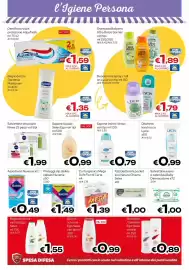 Volantino MAX Supermercati Pagina 14: Salviettine struccanti Nivea €1,99, Sapone intimo Venus €0,79