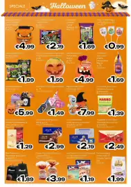 Volantino MAX Supermercati Pagina 18: Retina Monete Walcor €1,49, Lecca Teschi Sour Madness €1,89