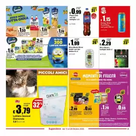 Volantino Sì con te Superstore Pagina 21: Birra Beck's €2,29, Birra Mastri Birrai Umbri vari tipi €1,99