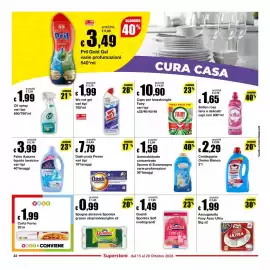 Volantino Sì con te Superstore Pagina 22: Ammorbidente concentrato Spuma di Sciampagna €1,59