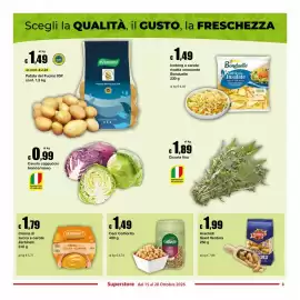 Volantino Sì con te Superstore Pagina 3: Ceci Colfiorito €1,49, Arachidi Giant Ventura €1,99