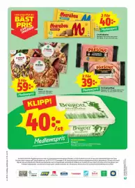 Stora Coop reklamblad vecka 43 Sida 12: Pärsons bokvedsrökt skinka €39,00, Coop pizza €59,00
