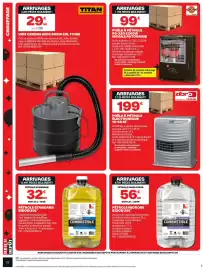 Catalogue Brico Dépôt | L'anniv à prix dépôt page 12: KERO-SUN POÊLE À PÉTROLE €99,00, PÉTROLE INODORE €56,90