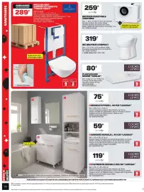 Catalogue Brico Dépôt page 20: BROYEUR ADAPTABLE 3 ENTREES €259,00, COOKE & LEWIS PLAN VASQUE RESINE "ODALIA" €80,00
