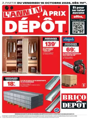 Brico Dépôt | L'anniv à prix dépôt (valable jusqu'au 29-10)