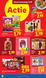 Lidl folder week 43 Pagina 14: Zwagerman Runder-rookvlees €2,49, KitKat Chunky of Bros mini €2,99