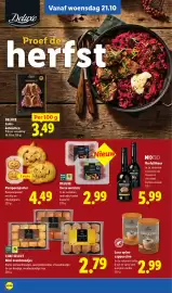 Lidl folder week 43 Pagina 19: Chef Select Mini ovenbroodjes €2,79, Dundalgan Herfstlikeur €5,99