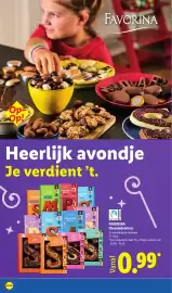 Lidl folder week 43 Pagina 21: Favorina Chocolateletters €0,99