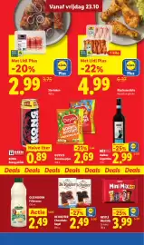 Lidl folder week 43 Pagina 24: Duyvis Borrelnootjes €2,69, Nestlé Mini Mix €3,99