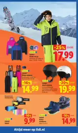 Lidl folder week 43 Pagina 33: CRIVIT Kinder snowboots €14,99, Crivit Skibril €9,99