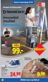 Lidl folder week 43 Pagina 36: Silvercrest Elektrische schoenendroger €9,99, Silvercrest Premium stoomstrijkijzer €24,99