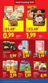 Lidl folder week 43 Pagina 9: Sultana fruitbiscuit €1,89, Old Amsterdam Crème €1,99