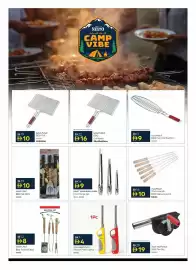 Nesto catalogue Page 7: #19 Đ10 شواية باربكيو BBQ Grill asstd. 45X32cm #19 D10 أدوات الشواء BBQ Set 3Pcs asstd. Stainless