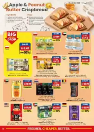 Viva leaflet week 42 Page 10: 10 Apple & Peanut Butter Crispbread Ingredients 4 whole rye crispbreads 4 tbsp crunchy peanut