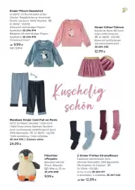 Tchibo Eduscho Flugblatt Seite 3: Kinder-Plüsch-Sweatshirt Gr. 86/92 mit Druckknöpfen an der Schulter. Rippbündchen an
