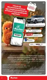 Auchan akciós újság hét 42 Oldal 2: 2 Vásárolj Bizalomkártyával, így megnyerheted az értékes nyeremények egyikét! Több mint