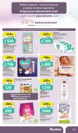 Auchan akciós újság hét 42 Oldal 43