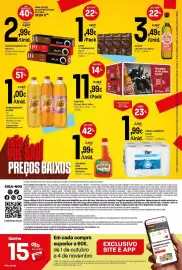 Folheto Intermarché semana 42 Página 48: Oliveira da serra - azeite €3,49, Joi - refrigerante s/gas €1,00