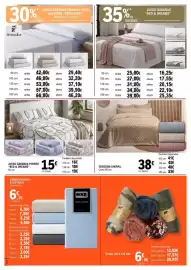 Catálogo E.Leclerc Página 2: 30% DE JUEGO SÁBANAS FRANELA 100% ALGODÓN "TROVADOR". DESCUENTO Modelos surtidos OMP NO ACUMULA