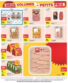 Catalogue Carrefour | Gros volumes = petits prix page 11: LES ACCESSIBLES Hauts de cuisses de poulet €10,50