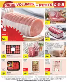 Catalogue Carrefour | Gros volumes = petits prix page 17: Viande bovine : langue à bouillir €10,99