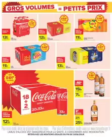 Catalogue Carrefour | Gros volumes = petits prix page 2: Coca Cola Soda €13,00, Oasis Soda €11,87