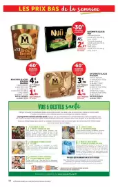 Catalogue Super U page 14: M MAGNUM BATONNETS GLACES €5,30, NUII BATONNETS GLACES €2,97