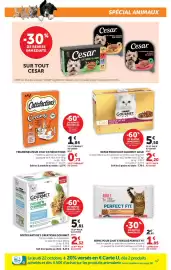 Catalogue Super U page 17: PURINA GOURMET nature's creations €8,13, PURINA GOURMET Gold €2,20