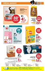 Catalogue Super U page 18: Pedigree Croquettes pour chien adulte €10,61, GOURMET SOUP'ROYALE €2,61