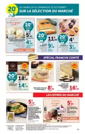 Catalogue Super U page 21: LE MONTAGNON MINI MONT D'OR AOP €8,99, LE PAVÉ D'ISIGNY €9,59