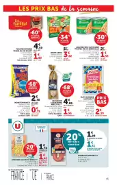 Catalogue Hyper U page 13: Bonduelle Pois chiches €1,53, Liebig Soupe €3,62