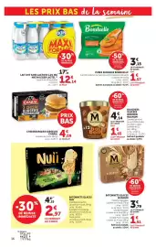 Catalogue Hyper U page 16: BON BON MAGNUM €5,79, Lactel Lait UHT Sans Lactose €12,14