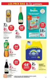 Catalogue Hyper U page 17: Fuzetea The glace pêche €1,28, JAILLANCE Cremant de Bordeaux AOP Brut €4,48