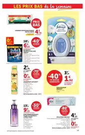 Catalogue Hyper U page 19: Finish Detergent vaisselle machine €6,52, Veet Crème dépilatoire €4,93