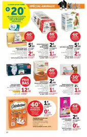 Catalogue Hyper U page 22: GOURMET SOUP'ROYALE €1,04, Catisfactions €2,57