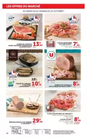 Catalogue Hyper U page 28: U Saveurs BBC €10,79, U Jambon cuit supérieur €8,99