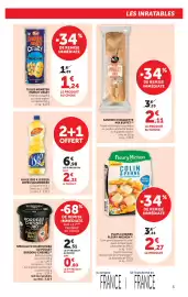 Catalogue Hyper U page 3: Lesieur Huile Isio 4 €2,33, Fleury Michon Colin & Penne €2,27