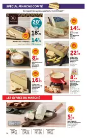 Catalogue Hyper U page 30: Bleu de Gex €14,99, U Saveurs MORBIER AOP €14,79