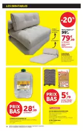 Catalogue Hyper U page 34: Combustible Standard €28,99, CHAUFFEUSE CONVERTIBLE €79,99