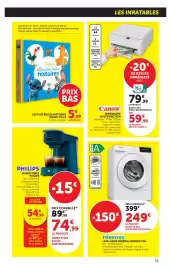 Catalogue Hyper U page 35: Disney Les plus belles histoires €5,99, Canon IMPRIMANTE MULTIFONCTION €59,99