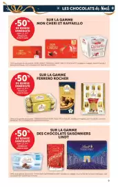 Catalogue Hyper U page 9: LES CHOCOLATS de Noël * -50% DE REMISE IMMÉDIATE SUR LE 2EME PRODUIT IDENTIQUE SUR LA GAMME MON
