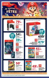Catalogue Hyper U | Prix bas de Noël page 103: Nintendo Splatoon Raiders €46,99, Nintendo Mario Kart World €69,99