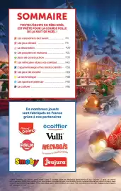 Catalogue Hyper U | Prix bas de Noël page 2: SOMMAIRE TOUTE L'ÉQUIPE DU PÈRE NOËL EST PRÊTE POUR LA COURSE FOLLE DE LA NUIT