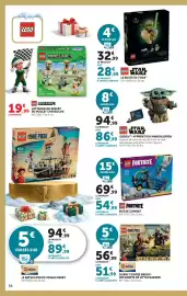 Catalogue Hyper U | Prix bas de Noël page 39: LEGO CLASSIC LA BOITE DE BRIQUES CREATIVES €17,99