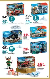 Catalogue Hyper U | Prix bas de Noël page 42: Ravensburger GRAVITRAX ACTION SET ELEVATION €21,99, EDUCA MAGNETICS €26,99