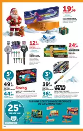 Catalogue Hyper U | Prix bas de Noël page 51: XSHOT Cible électronique €19,99, X-SHOT INSANITY MOTORIZED RAGE FIRE €54,99